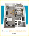 The Eclipse - Solimar 1B1B 714 sqft